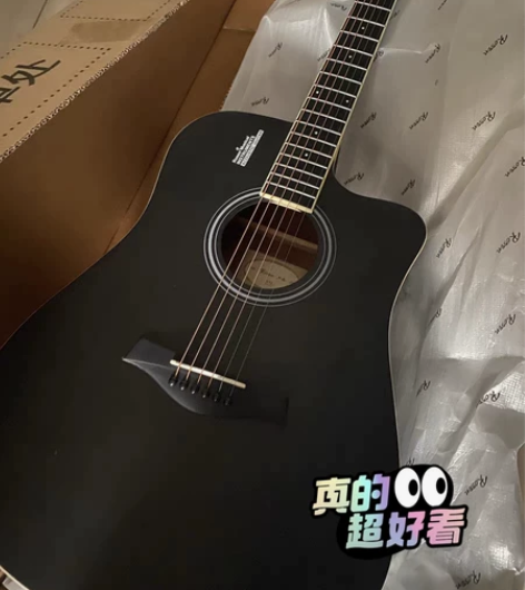 卢森面单板木吉他民谣吉他40寸初学者新手入...