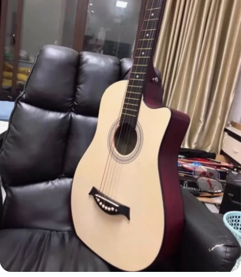 吉他几乎全新38寸单板吉他便宜出,很喜欢 ...