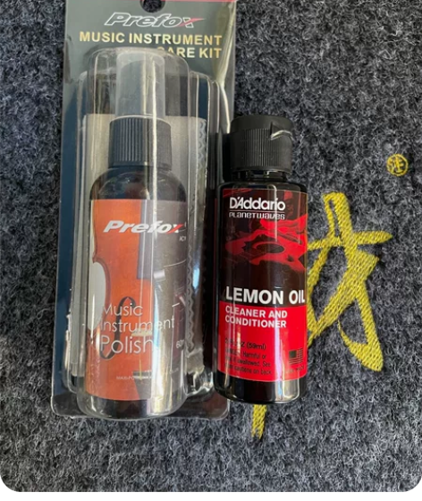 达达里奥指板油prefox琴体抛光剂,擦琴...