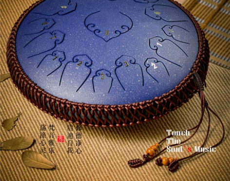 【碳钢】14寸15音空灵鼓色空鼓琴手碟正品...