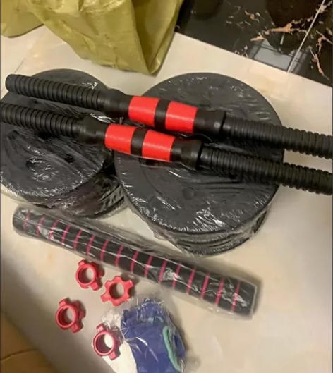 【哑铃厂家清仓】套装哑铃男士健身家用器材哑...