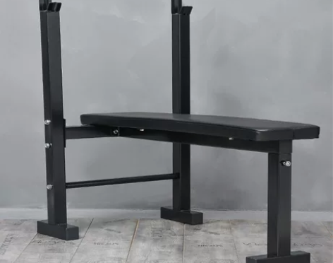 家用简易举重床多功能举重床家用健身哑铃凳卧推架杠铃支架男士杠...