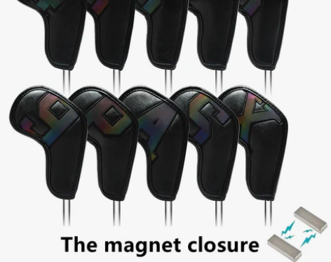 磁铁闭口+高尔夫球铁杆套+沙杆套+杆头套+...