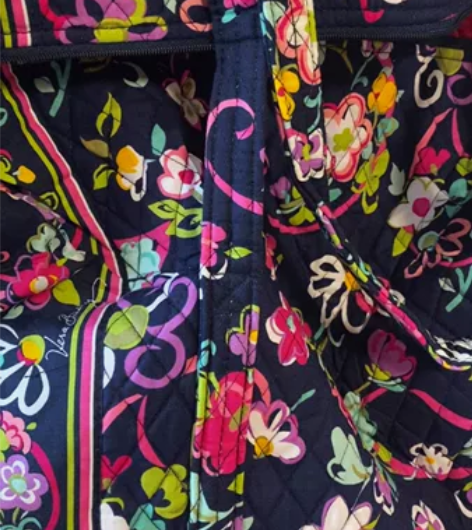 verabradley印花经典大号旅行包/...