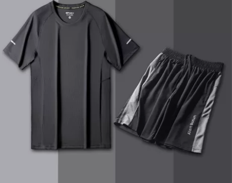 运动短裤男夏季速干篮球裤宽松健身跑步套装休...