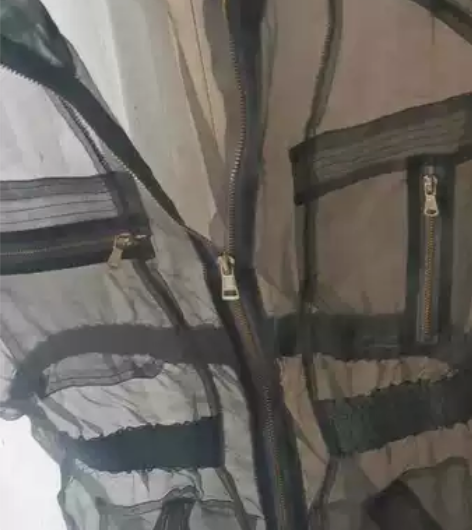 SHENG MA灰色 透光罩衫 短袖 大码...