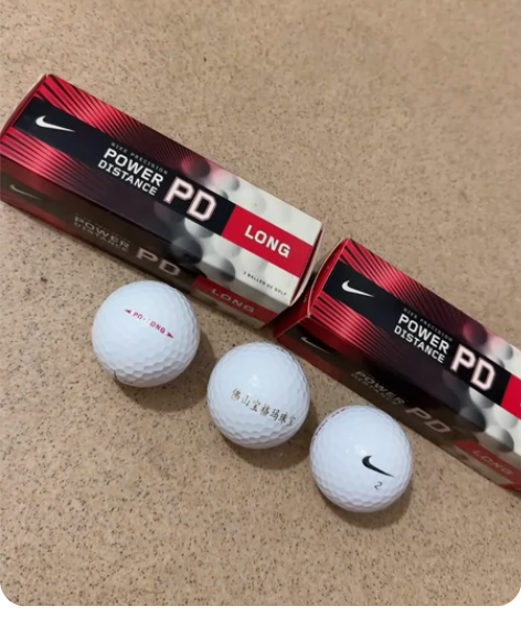 正品NIKE高尔夫球，一盒三颗，之前在公司...
