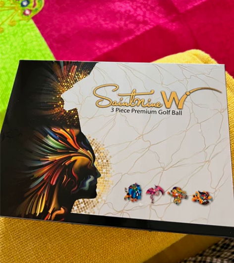 高尔夫三层球，全新 Saintnine W...