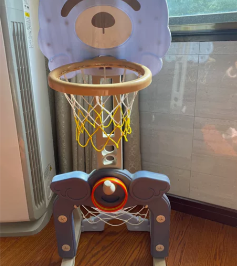 儿童篮球架室内可升降宝宝1-2-3-6周岁...