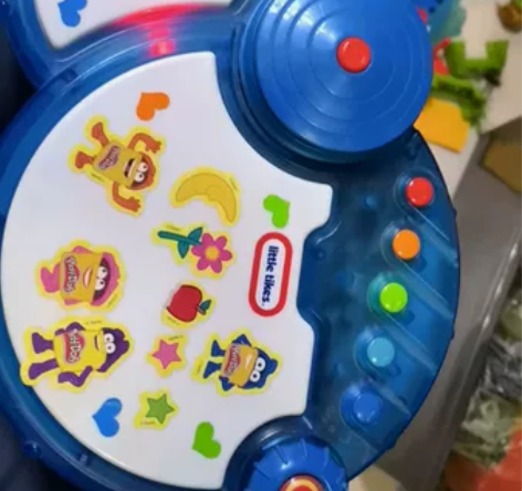 小泰克儿童电子带音乐多档手敲鼓（架子鼓） ...