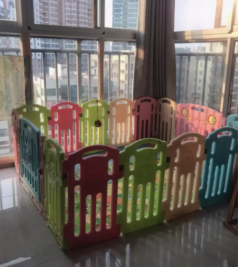 儿童游戏围栏，室内家用宝宝婴儿安全防护栏，...