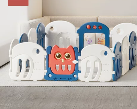 澳乐儿童婴儿游戏围栏宝宝爬行垫学步护栏安全...