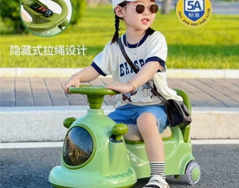 儿童扭扭车溜溜车滑滑车1-3-6岁灯光音乐...