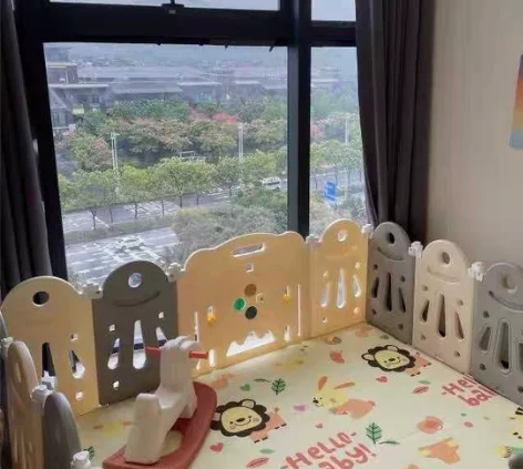 澳乐百变折叠游戏围栏宝宝防护栏栅 全新正品...