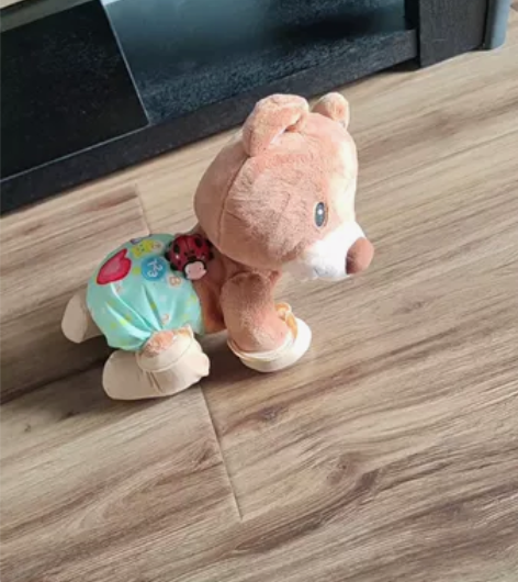 伟易达学爬布布熊，几乎全新音乐功能完好，没...