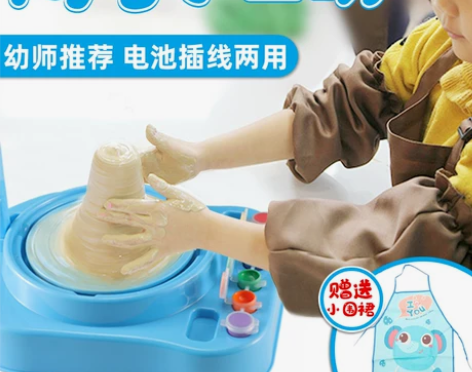 勾勾手 软陶泥，卖陶艺机，新的，宝贝只上手...