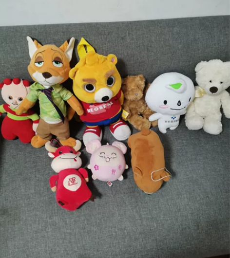 毛绒玩具布娃娃集合了，太多了都没地堆了，3...