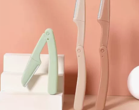 折叠眉刀修眉刀刮眉刀唇毛唇部初学者懒人专用...