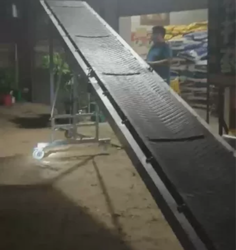 特价处理一批闲置二手铝材输送带传送带长度1...