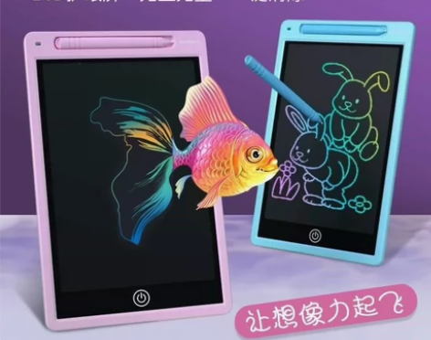 画板液晶手写板黑板贴墙贴家用可擦写益智玩具...