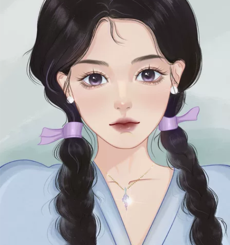 手绘Q版卡通画头像约稿设计肖像简笔画情侣真...