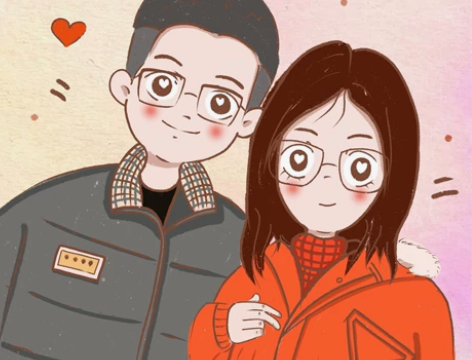 低价Q版手绘动漫国潮鸭鸭风头像定制设计卡通...