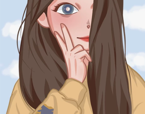 标价为实际价格,鸭风手绘头像可爱头像简笔画...