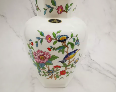 英国瓷器 Aynsley安兹丽 珐琅彩手绘...