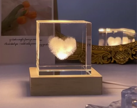 银河系列水晶球小夜灯桌面摆件创意礼品送男女...