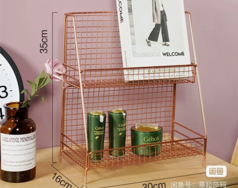 #化妆品收纳盒 北欧风桌面收纳/梳妆台化妆...