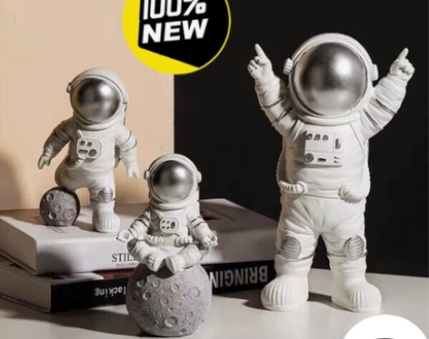 创意宇航员摆件车载可爱小太空人模型现代家居...