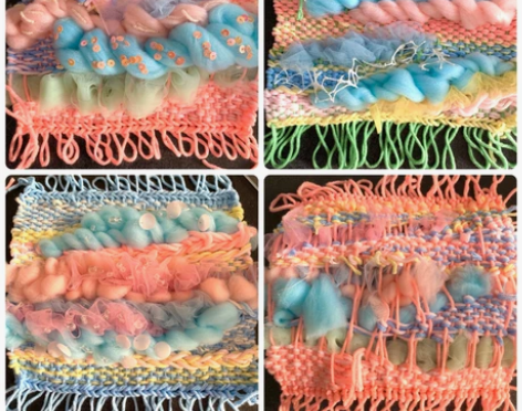 纤维艺术编织 面料再造 面料二次改造 手工...