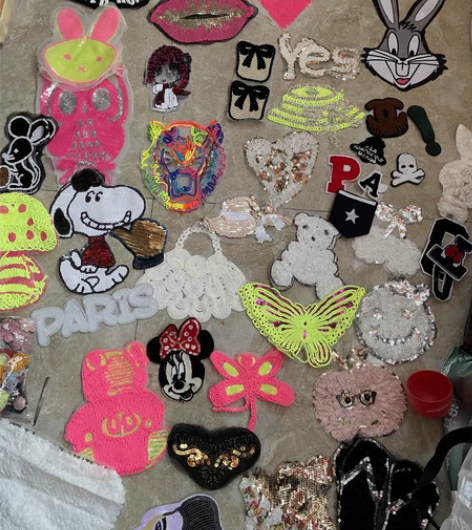 称斤论斤一斤按斤布贴 衣服补丁装饰贴垃圾包...