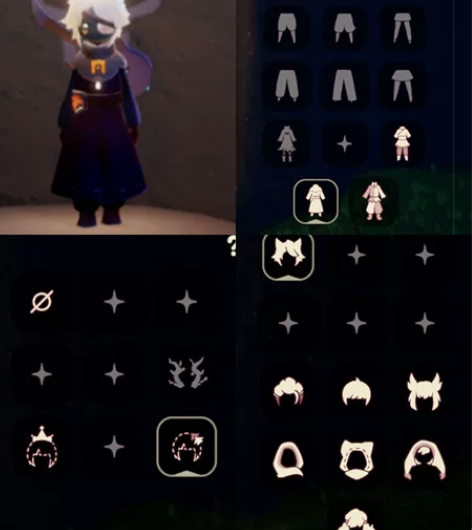 光遇安卓官服永久无翼号 身高:13号  重...