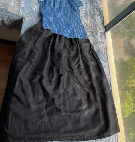 全新花萝半身裙，超级大摆，裙长86，腰围6...