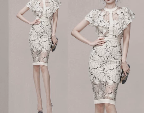 温柔小个子收腰显瘦气质裙子2022秋冬新款...