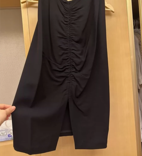 MD家专柜购入一步裙半身裙 通勤潮流女裙 ...