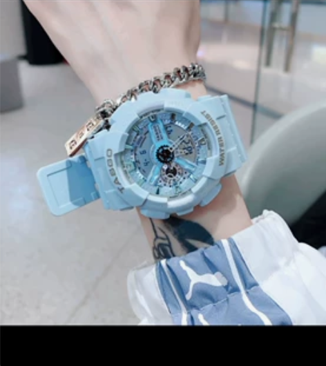 独角兽电子手表男士初中学生女青少年新概念机...