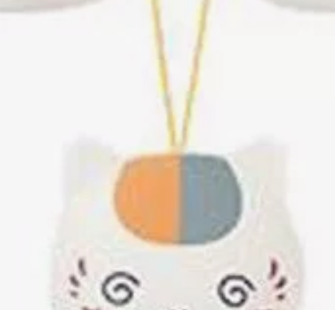 猫老师挂件 手感像个沙包,比较重不适合挂着...