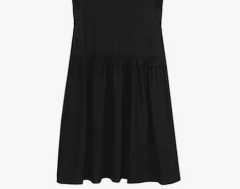 小个子木耳边无袖背心连衣裙 实体店购入，质...