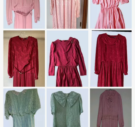 【9码】粒粒Vintage 古着 中古 日产 复古 港风 昭...