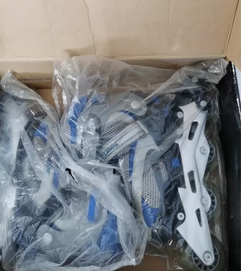 捷豹轮滑鞋，铝合金架，软面旱冰鞋（鞋号38...