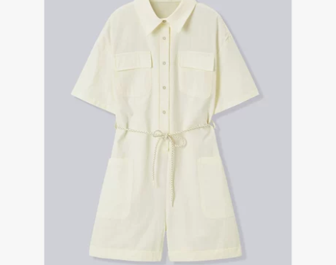 【狂欢价】【商场同款】乐町工装连体短裤春…...