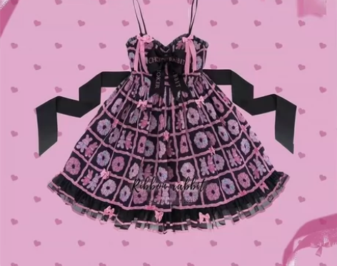 【全新标价直拍】瑞本兔洛丽塔jsk连衣裙L...