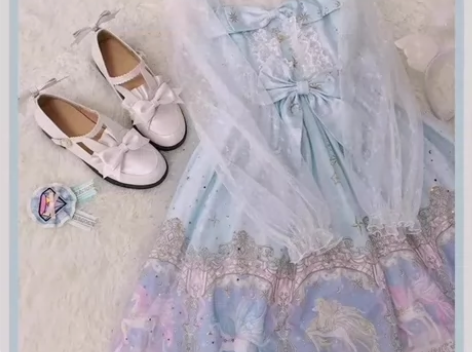 YourHighness永恒银河家独角兽jsk 全新正品 浅...