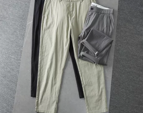 力推！棉麻混纺！ODM订单！春夏季男士时尚...