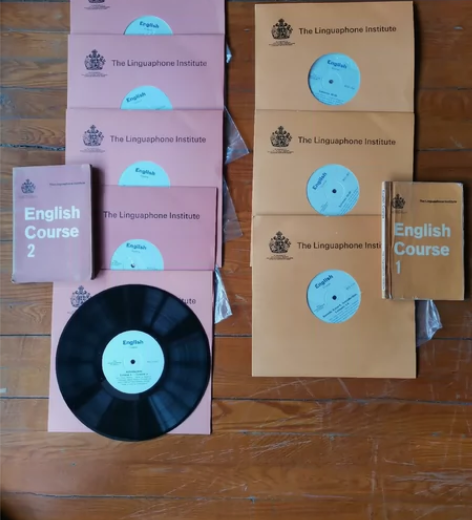 双面黑胶老唱片 灵格风英语教程（The L...