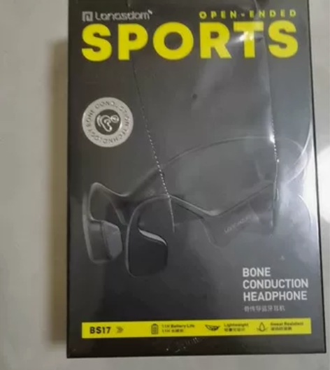 兰士顿，骨传导耳机BS17黑色，无线蓝牙，...