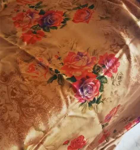 瑾润 通妈的宽幅老料皮子 天染琼瑶3米，1...