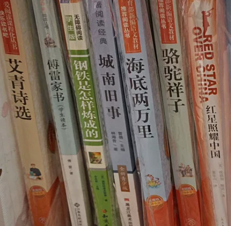 低价出各种名著，《艾青诗选》《钢铁是怎样炼...